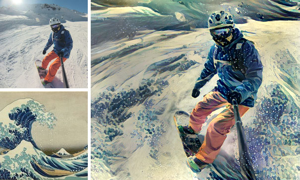 blogging creativity: snowboard wave