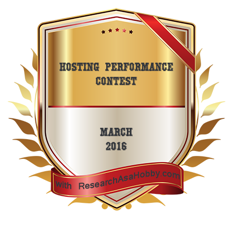 hosting performance contest March 2016