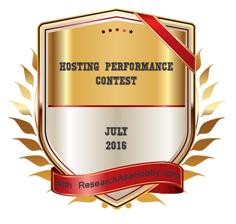 hosting performance contest July 2016