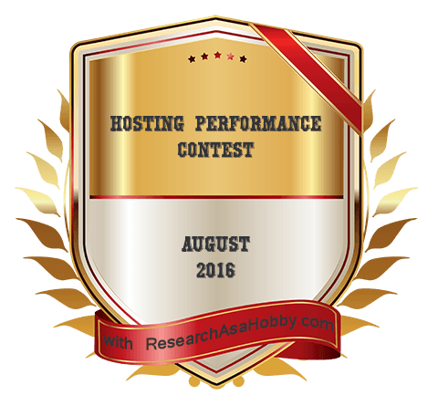 hosting performance contest August 2016