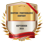hosting performance contest September 2016