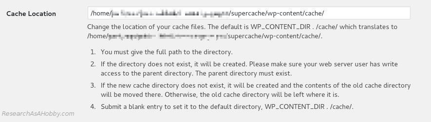 WP Super Cache plugin settings - 6