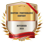 hosting performance contest November 2016