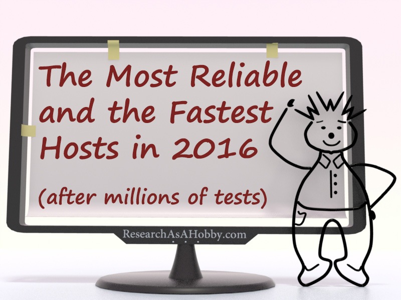 reliable and fastest hosting 2016