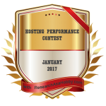 hosting performance contest January 2017