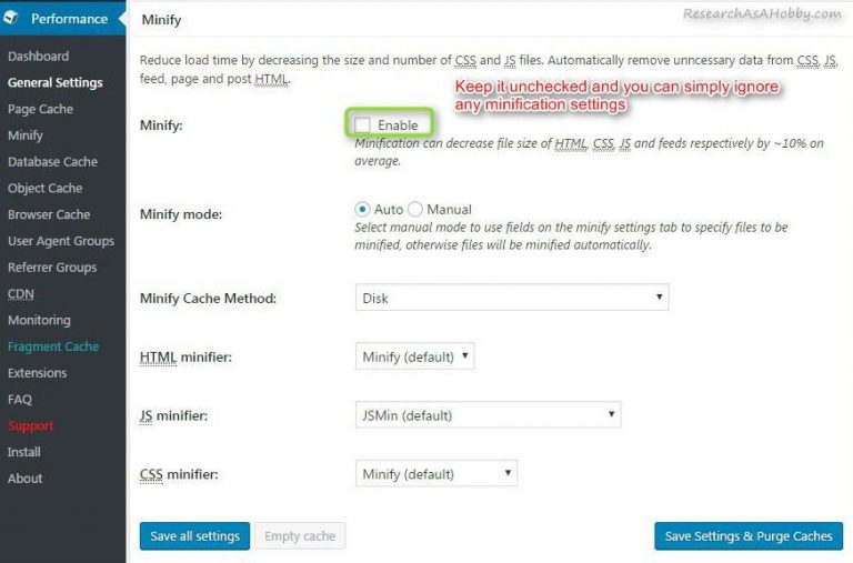 How To Configure W3 Total Cache. Easier Than You Think. Settings Explained