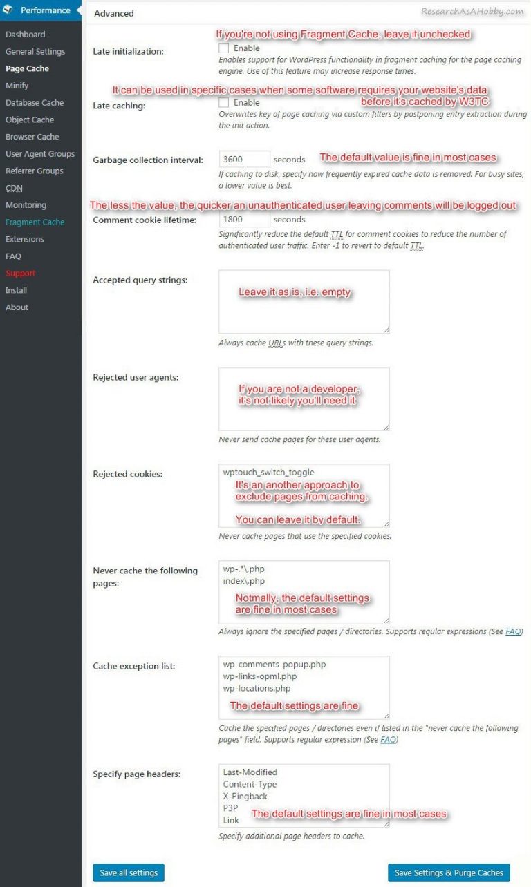 How To Configure W3 Total Cache. Easier Than You Think. Settings Explained