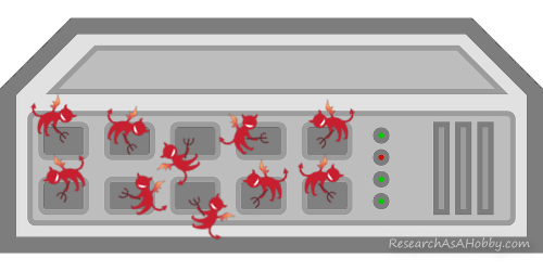 Proteocol DDoS attack:  no free server connections