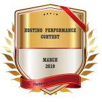 hosting performance contest March 2018