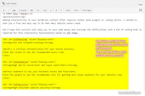How To Display Additional Information By Clicking Image Components ...