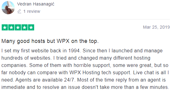 WPX hosting reviews - most useful 01