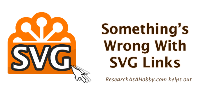 svg links issues title